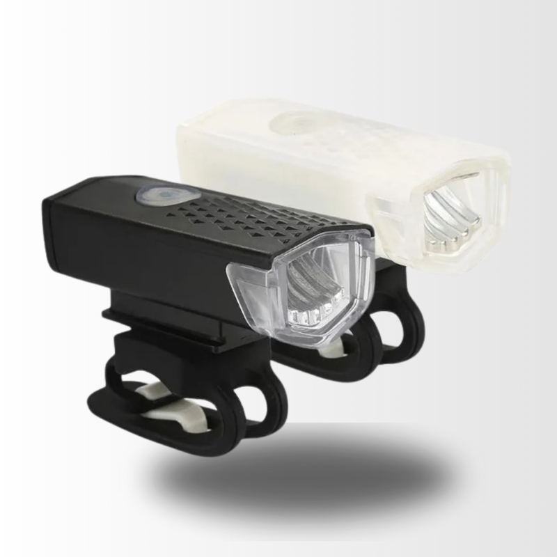 Kit Farol para Bicicletas Recarregável - LED