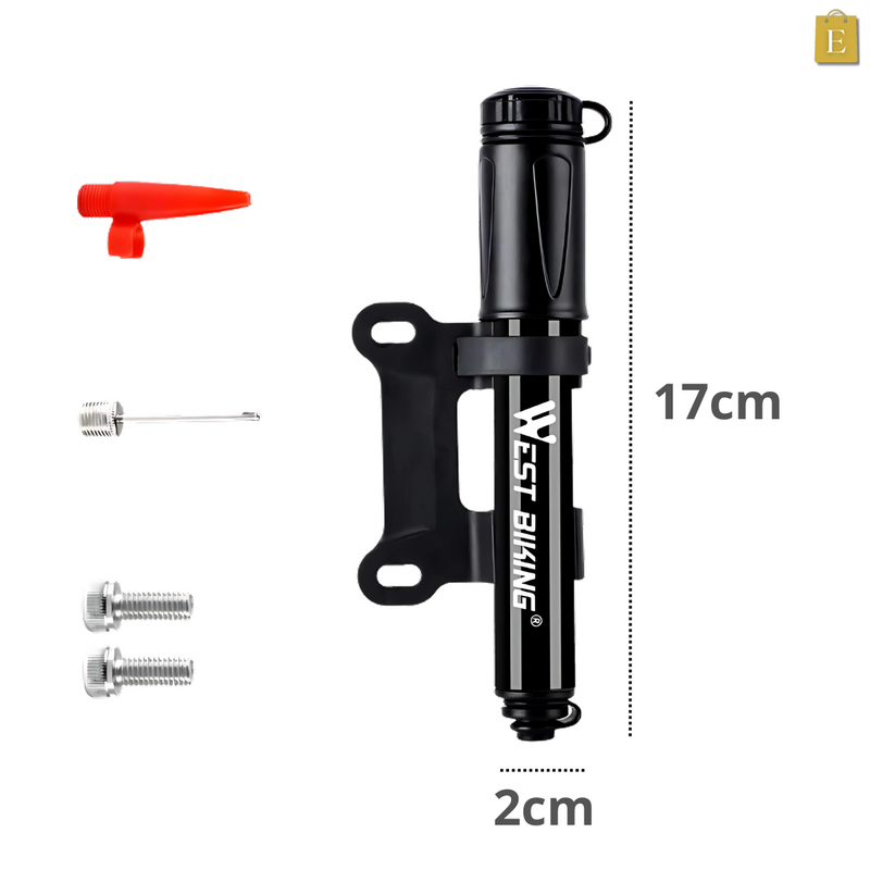 Mini Bomba de Ar para Bicicleta 100Psi